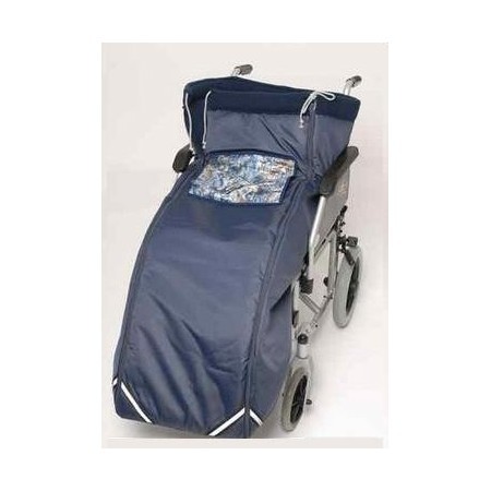 Saco polar impermeable para silla de ruedas