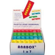 Pastillero diario 'Anabox' 1x7 